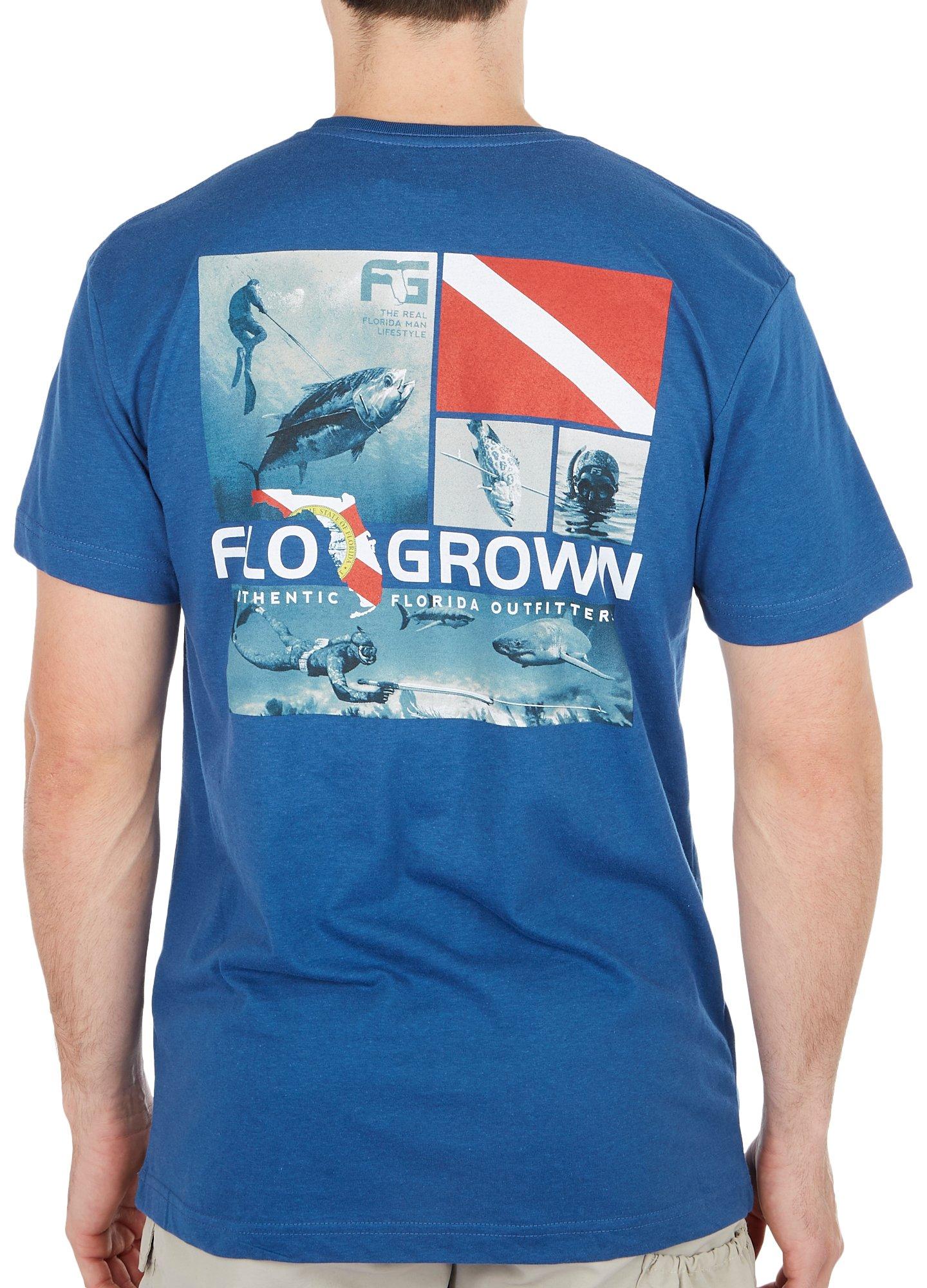 Mens Multiplane Spearfish Short Sleeve T-Shirt