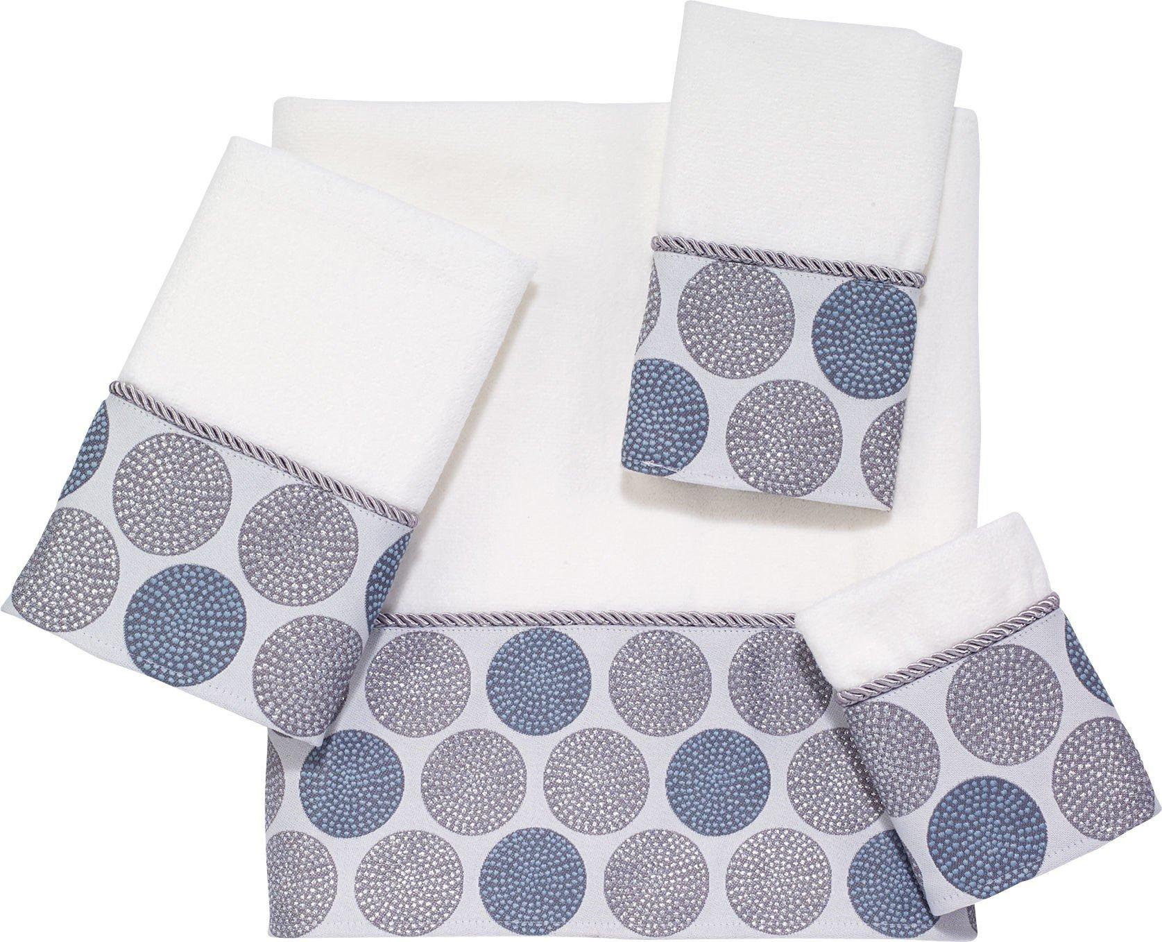 Dotted Circles Design Towel Collection