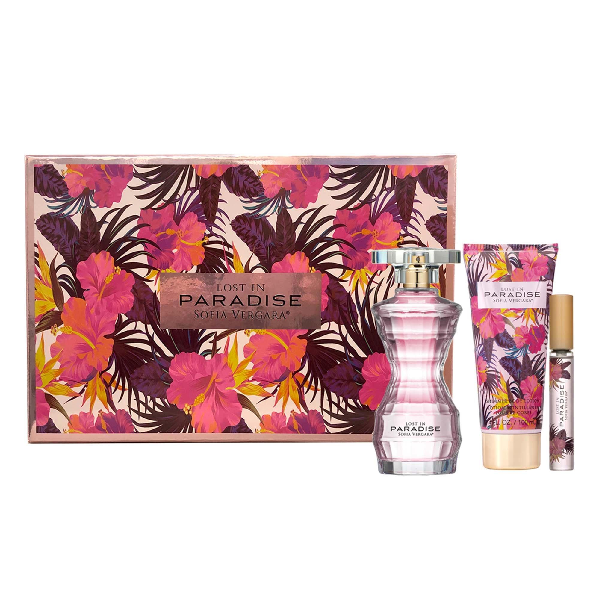 Womens 3-Pc. Lost In Paradise Gift Set