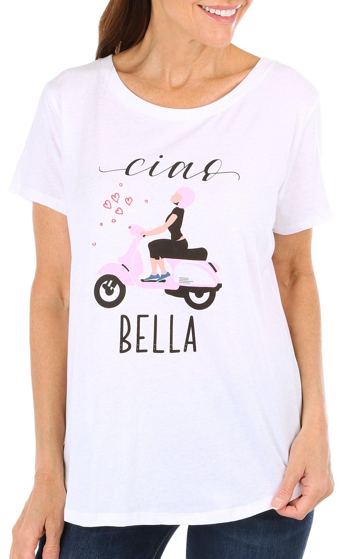 Womens Ciao Bella Short Sleeve T-Shirt