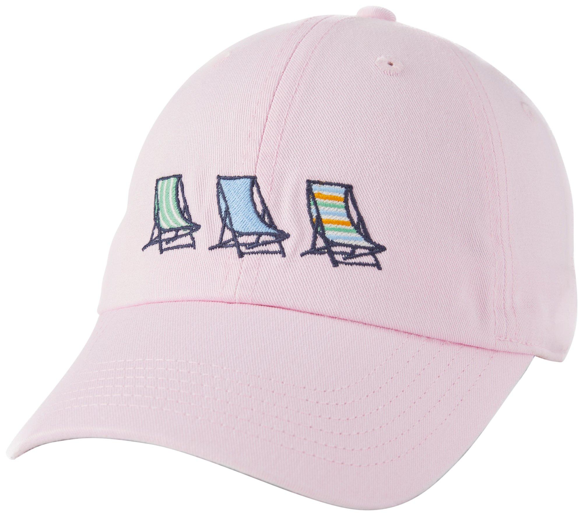 Womens Beach Chairs Logo Cap