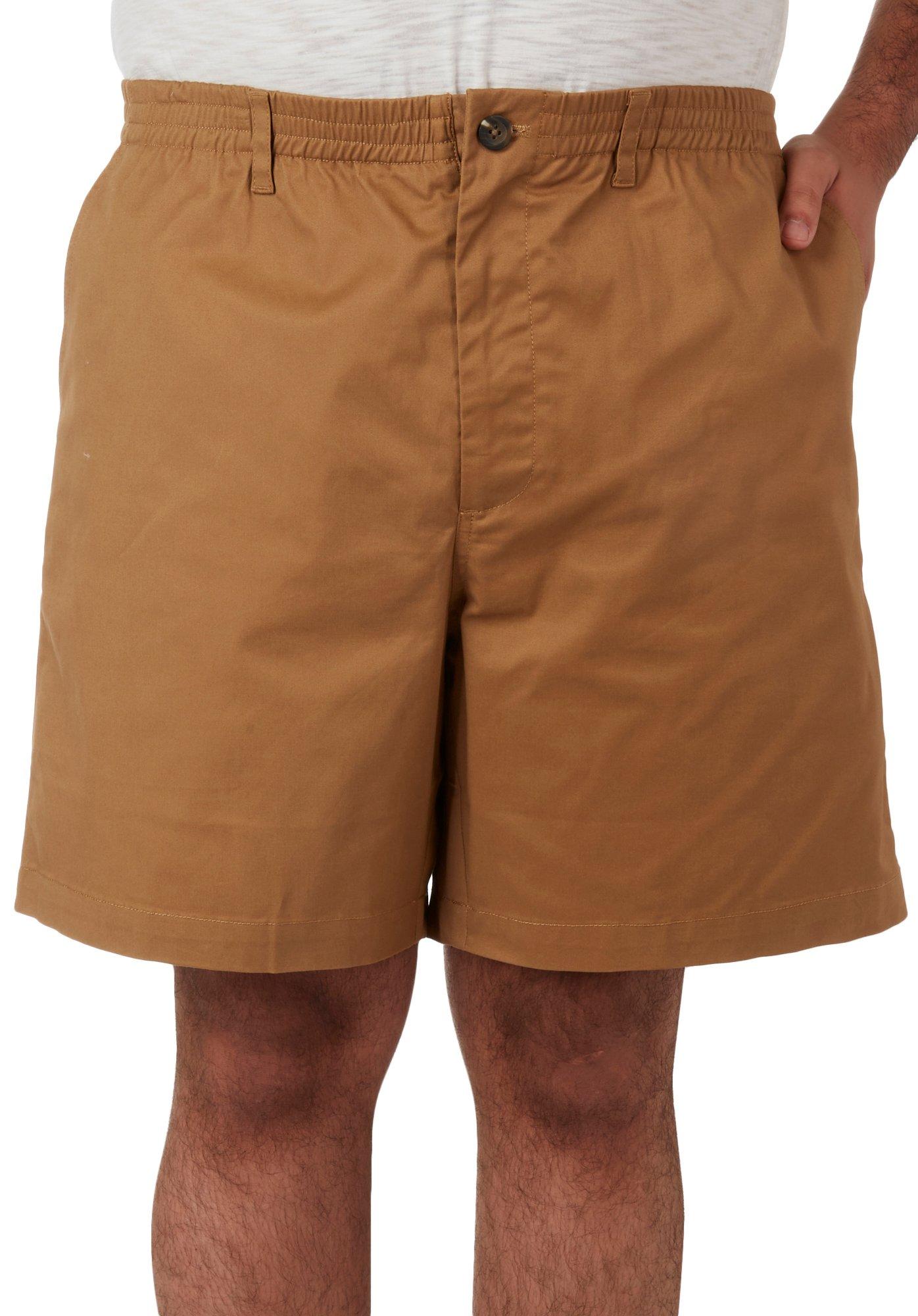 Mens Comfort Stretch Solid Shorts