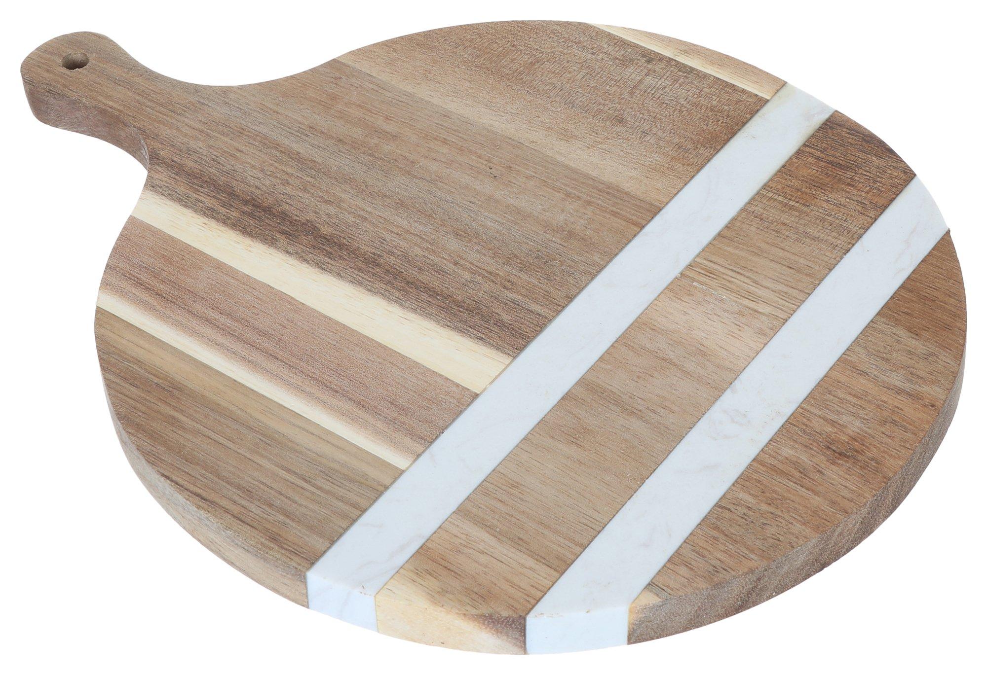 8'' Round Wood Cheese Board