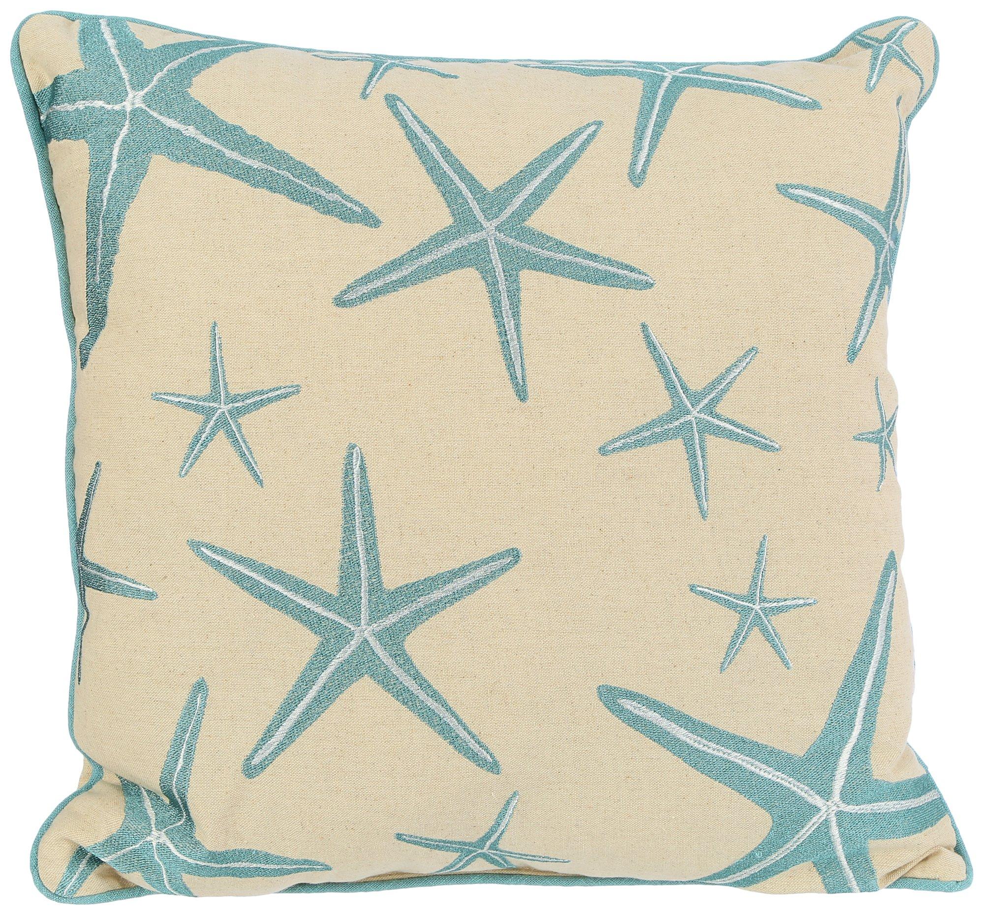 18 x 18 Sea Star Decorative Pillow