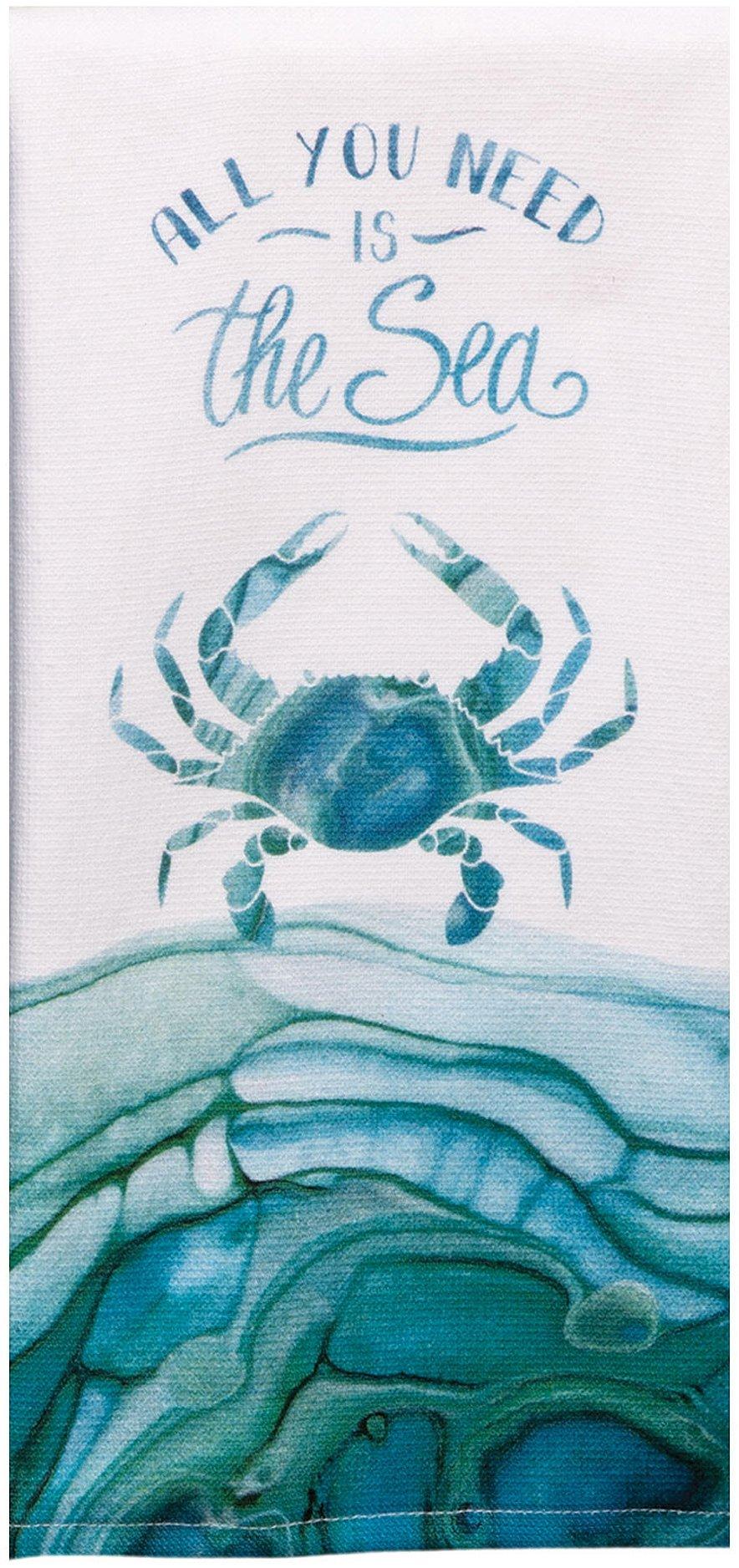 Sea Crab Dual Purpose Kitchen Towel