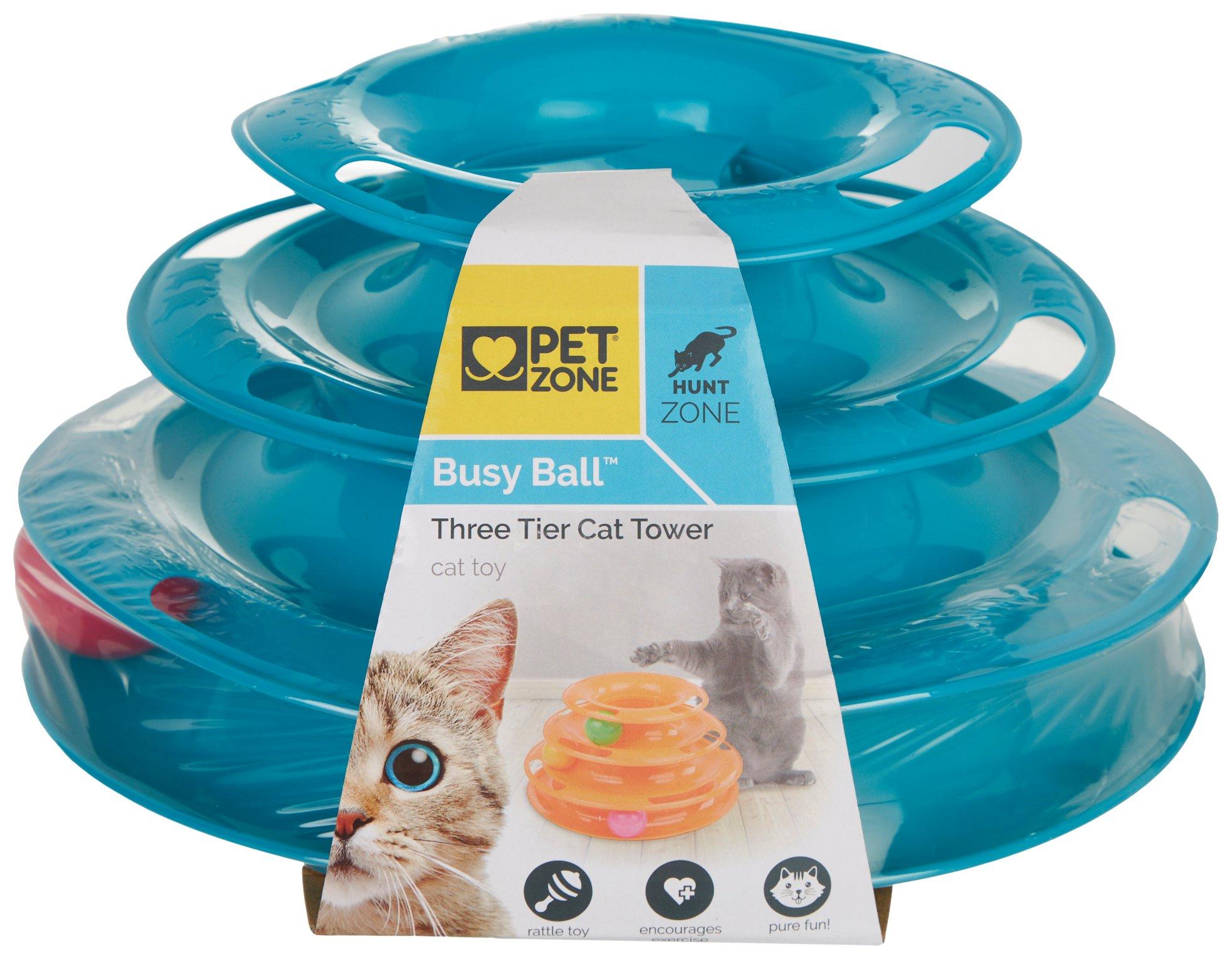 Busy Ball 3 Tier Cat Tower Cat Toy
