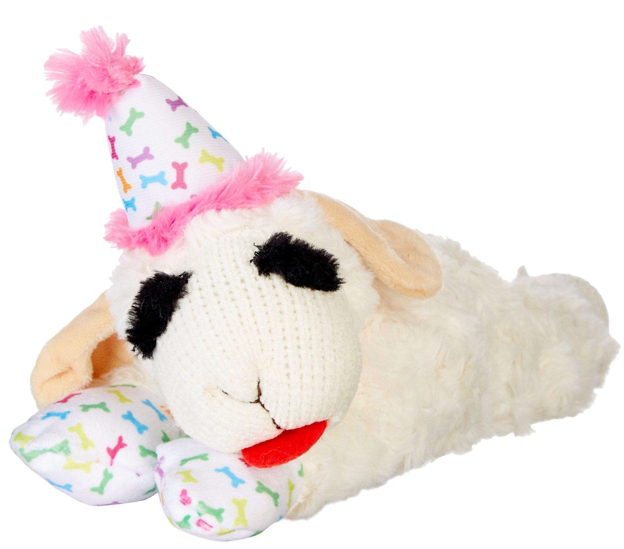 Lamb Chop Birthday Dog Toy