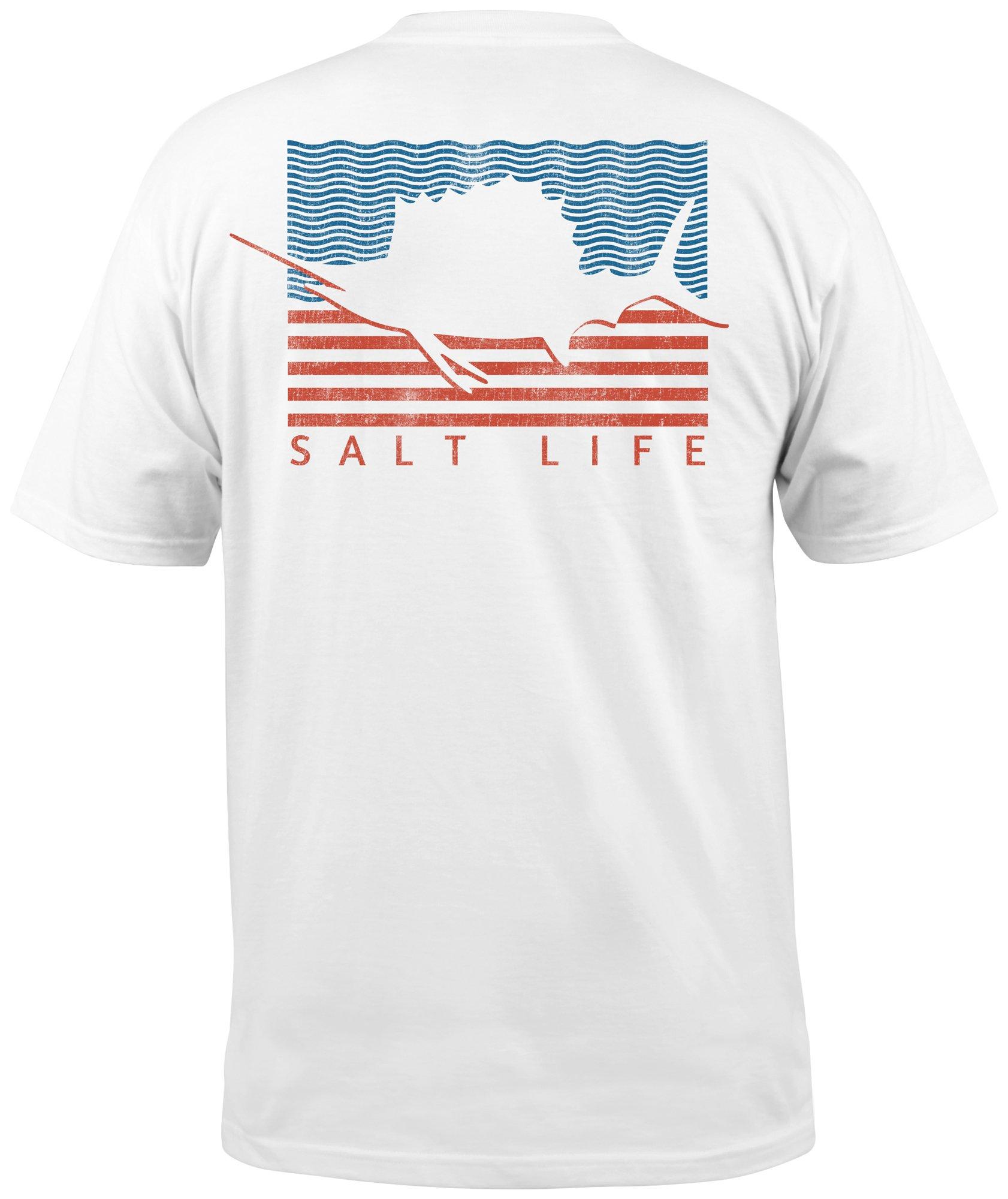 Mens Sailing Flag Short Sleeve T-Shirt