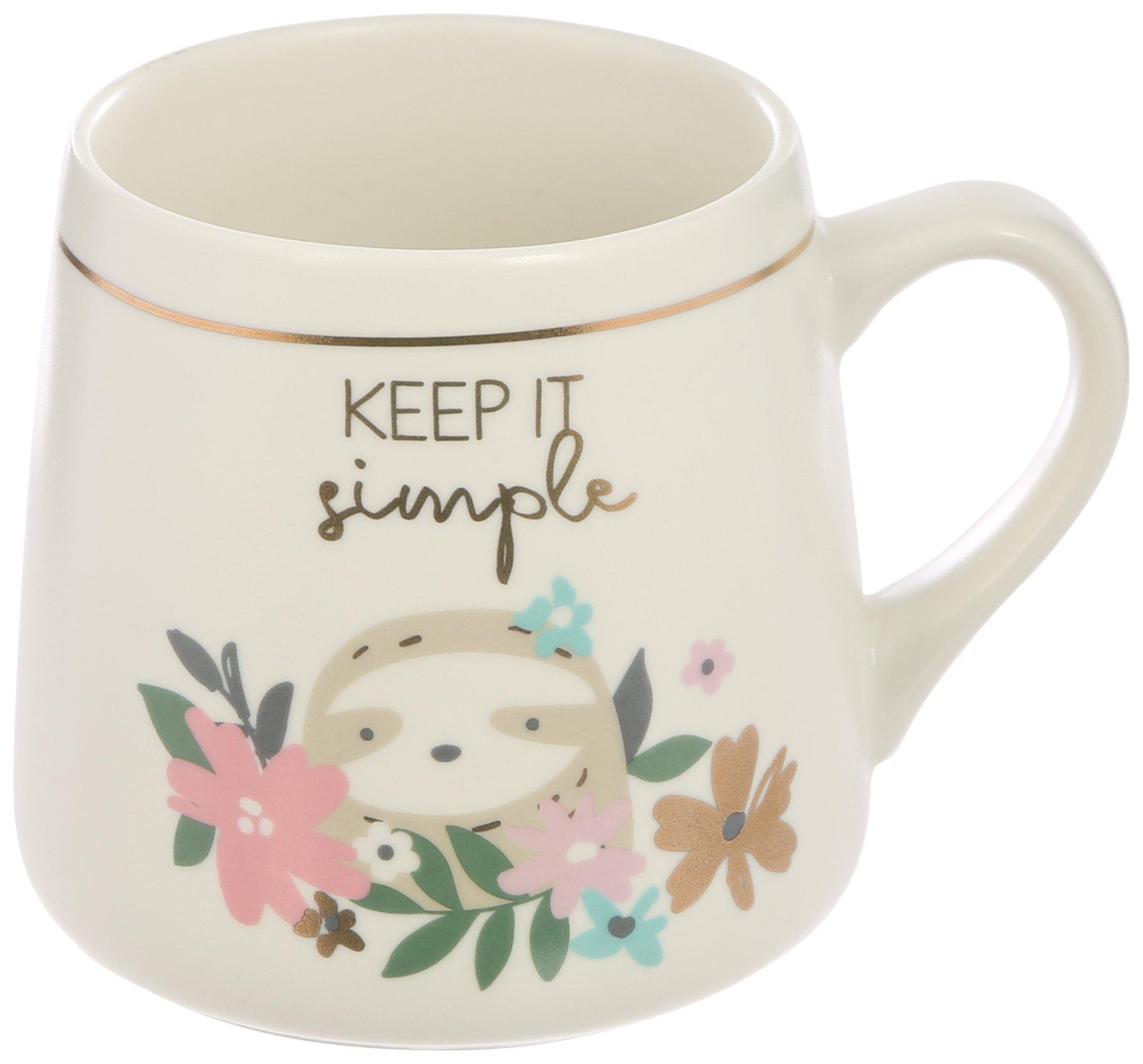 Keep It Simple Sloth Mug