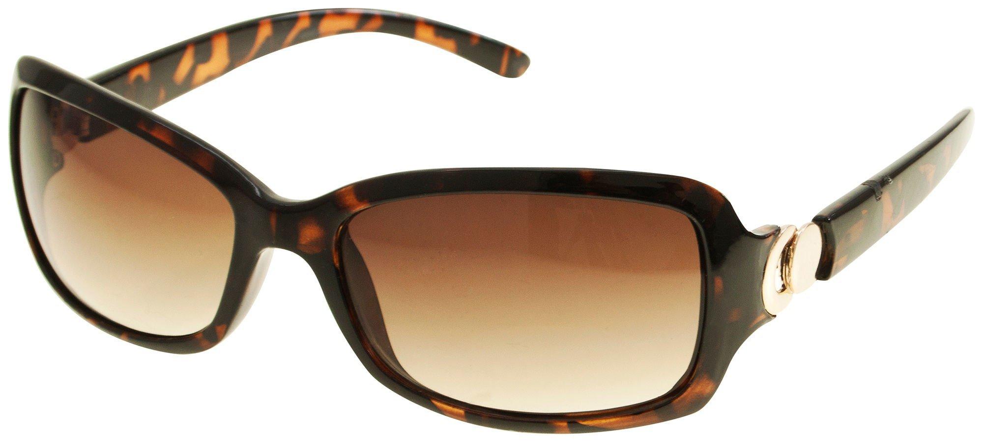 Dockers Womens Brown Plastic Rectangle Sunglasses Bealls Florida 