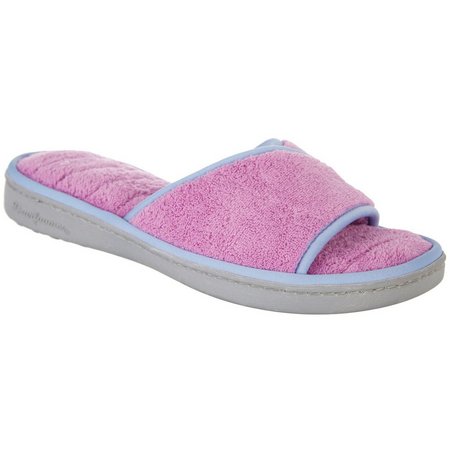 dearfoam terry ballerina slippers