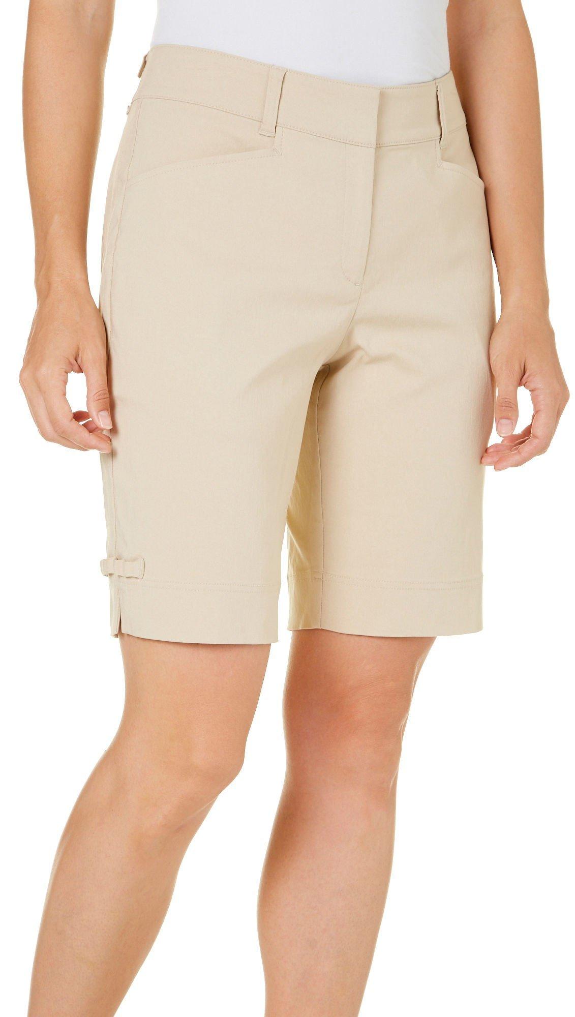 Coral Bay Golf Womens Bengaline Solid Shorts Bealls Florida