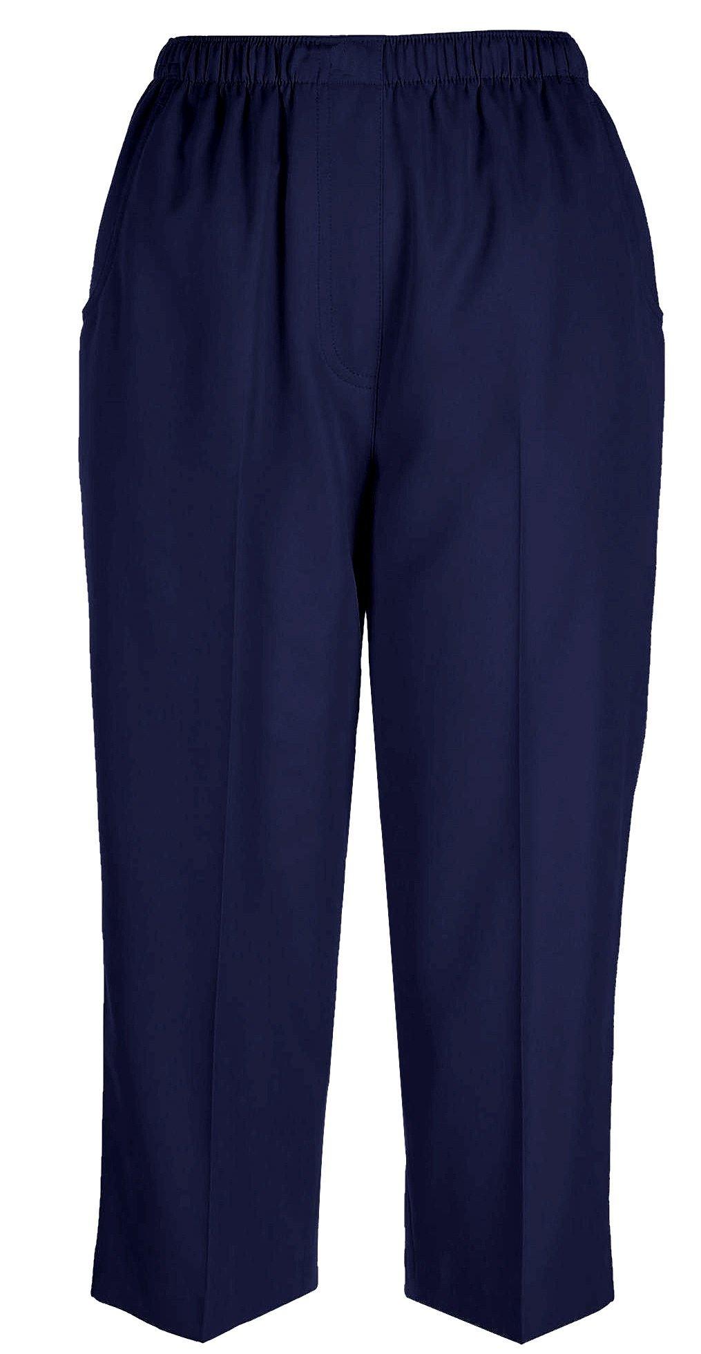 alia capris petite microfiber pull plus bealls close florida