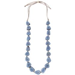 Tagua 40 In. Solid Color Nut Adjustable Necklace