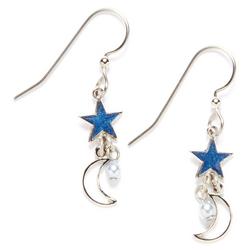 Star & Moon Pearlescent Earrings