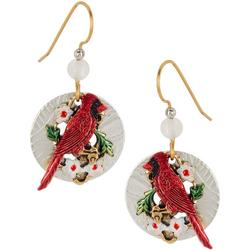 Cardinal Dangle Earrings