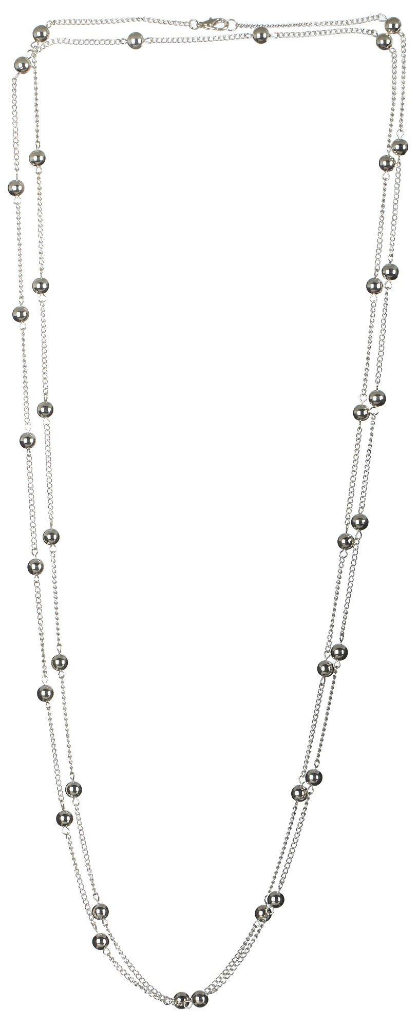 72 in. Chain & Ball Long Necklace