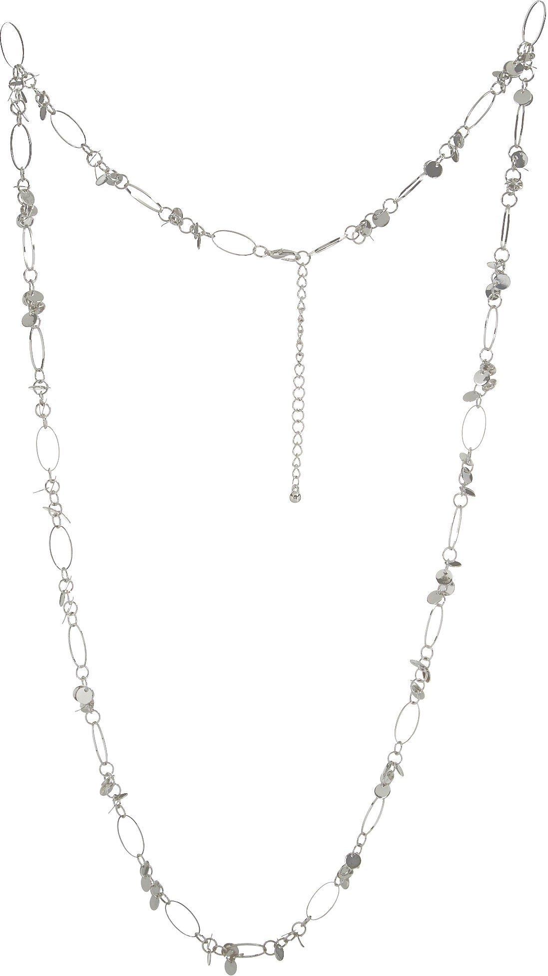 Bay Studio Long 36 In. Oval Shaky Disc Link Necklace