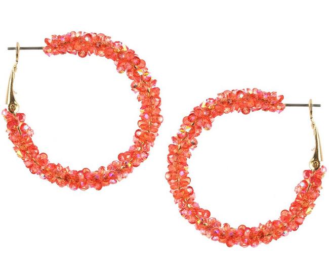 How to Make Hoop Earrings with Beads & Put Them On (+ Video)