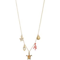 Bay Studio 16 In. Sea Life Charms Chain Necklace