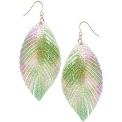 Bay Studio Metallic Leaf Dangle Earrings