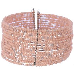 Bay Studio Seed Bead Multi-Row Cuff Bracelet