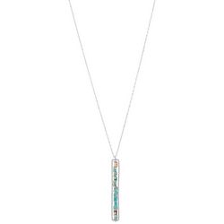 Bunulu 30'' Beaded Pendant Chain Necklace