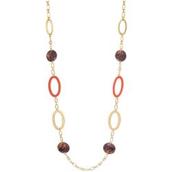 Bay Studio Disc Circle Link 36 in. Chain Necklace