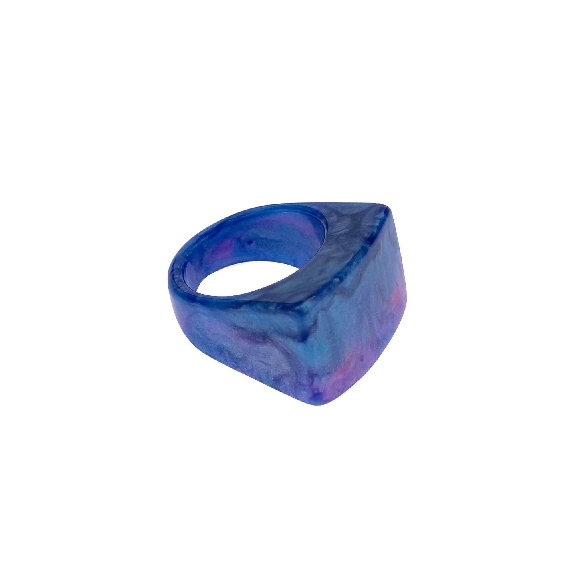 Lucite Rectangular Ring