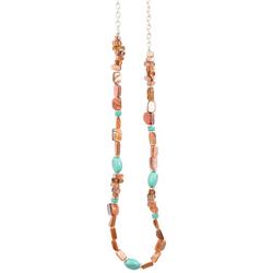 36 In. Beaded Shell Necklace