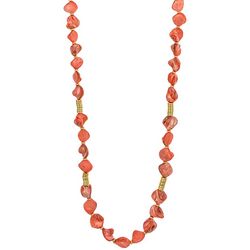 Bay Studio 32 In. Shell Chip Beaded Necklace