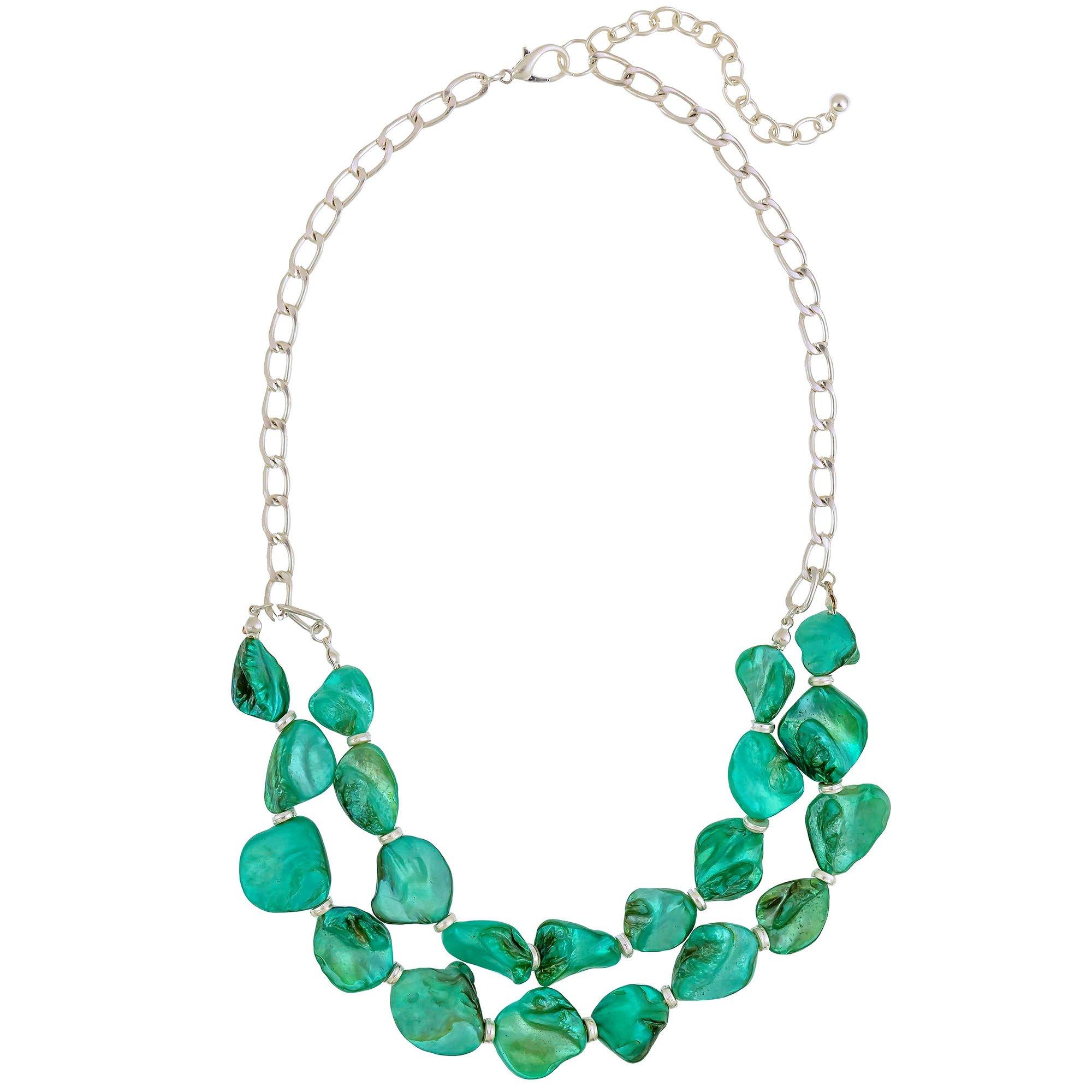 Bay Studio 2-Row 22 In. Shell Chip Necklace