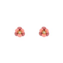 Bay Studio Rhinestone Flower Stud Earrings