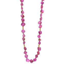 Bay Studio 32 In. Shell Chips Beaded Necklace