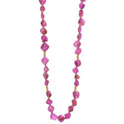 32 In. Shell Chips Beaded Necklace