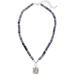 Bay Studio Bead Pendant Necklace 18 In. With Extender