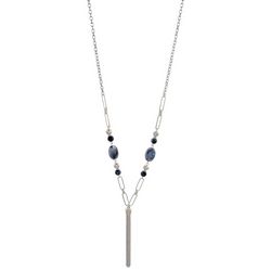 Bay Studio Bead Tassel Chain Necklace