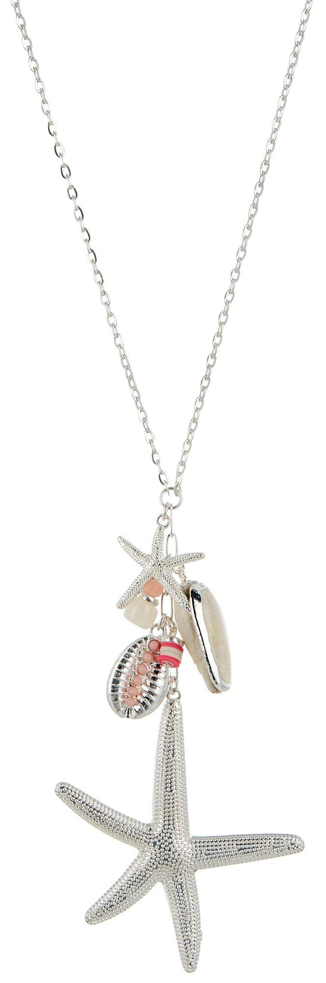 Bay Studio Sealife Charms 28 In. Chain Necklace