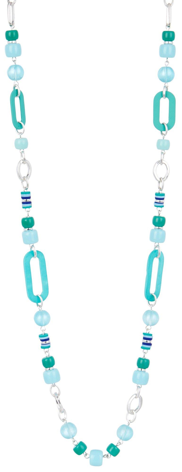 Bay Studio Beaded Resin Links Chain Necklace