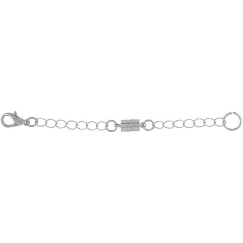 Bay Studio Silver Tone Extender Magnetic Clasp