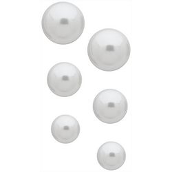 You're Invited 3-Pair Faux Pearl Stud Earrings Set