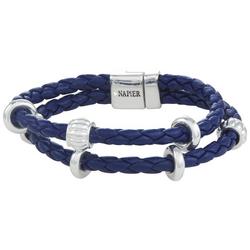 2-Row Sliders Nautical Braided Bracelet