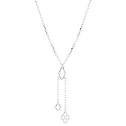 Napier 16 In. Textured Marquise Shapes Necklace