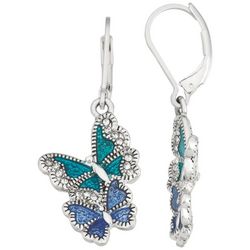 Napier Butterfly Duo Earrings