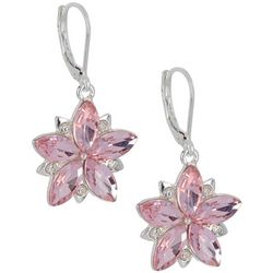 Gloria Vanderbilt Flower Drop Earrings