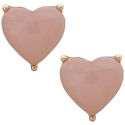 Chaps Heart Stud Earrings