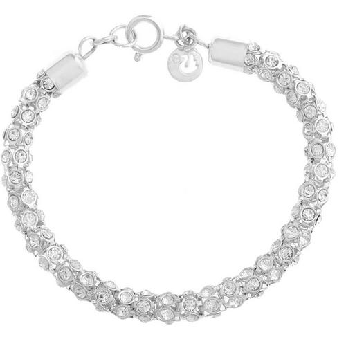 Gloria Vanderbilt Clear Mesh Chain Bracelet