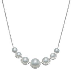 You're Invited 16 In. Faux Pearl Frontal Necklace