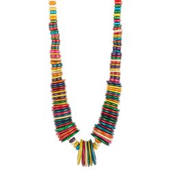 Bay Studio Multicolor Discs Cord Necklace