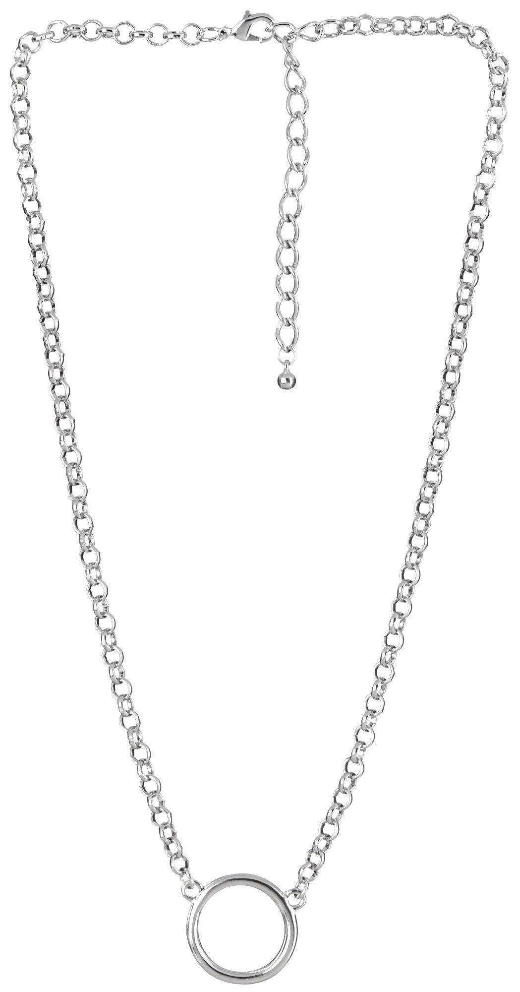 Wearable Art By Roman Silver Tone Chain Necklace